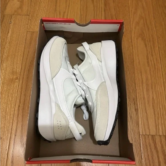 Nike Waffle Debut White Grey Women’s Shoes DH9523-100 No Lid - Picture 7 of 9